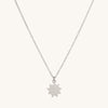 Petite Nine Pointed Star Pendant Necklace