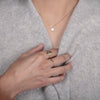 Petite Star Diamond Pendant Necklace
